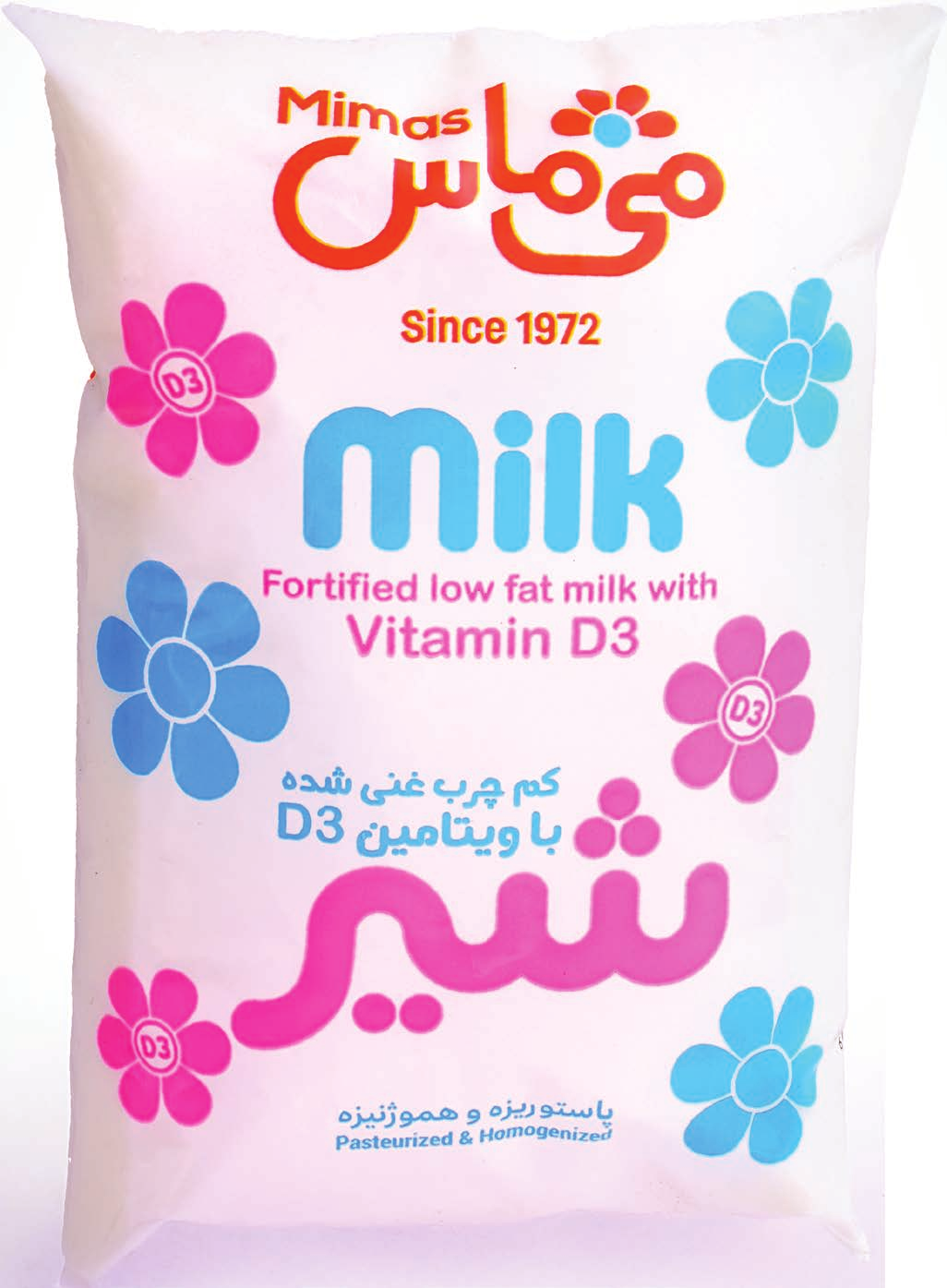 Plain Milk in a Pouch